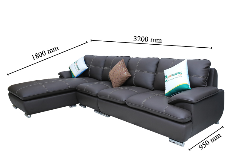 kích thước ghế sofa cỡ lớn