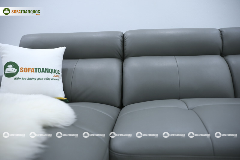 Ghế sofa da nhập khẩu mã QV-F1230P-6