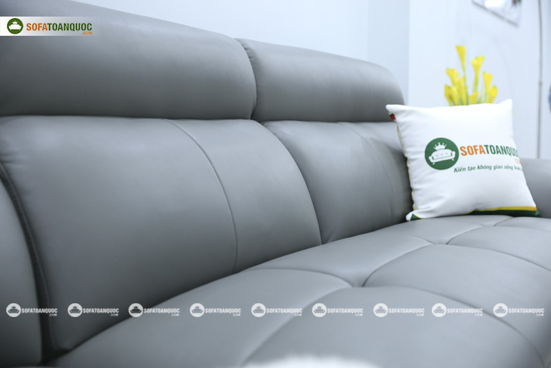 Ghế sofa da nhập khẩu mã QV-F1230P-5