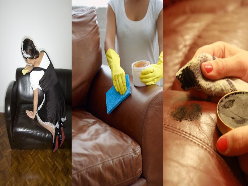 Ghế sofa da có dễ vệ sinh làm sạch khi bị bám bẩn không? 2