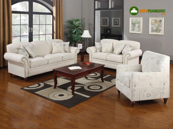 Sử dụng ghế sofa vải màu sáng khi bị bám bẩn có dễ làm sạch không?-2