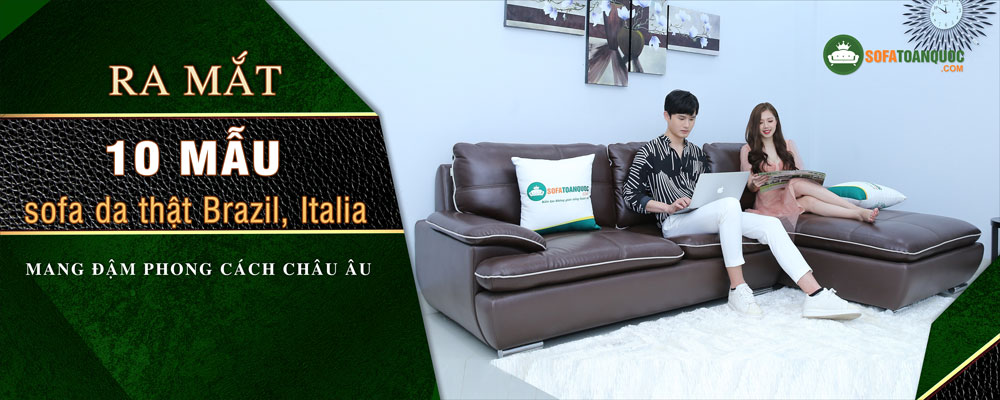 banner sofa da nhập khẩu brazil
