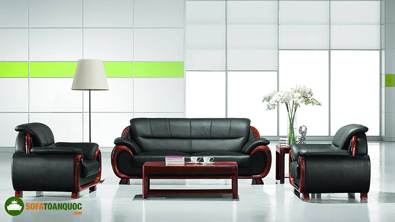 cách bố trí sofa trong phòng làm việc