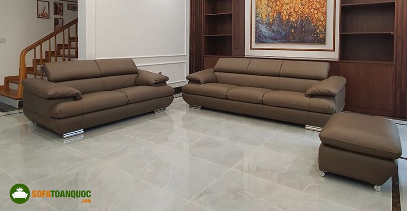 cách bố trí sofa trong phòng làm việc