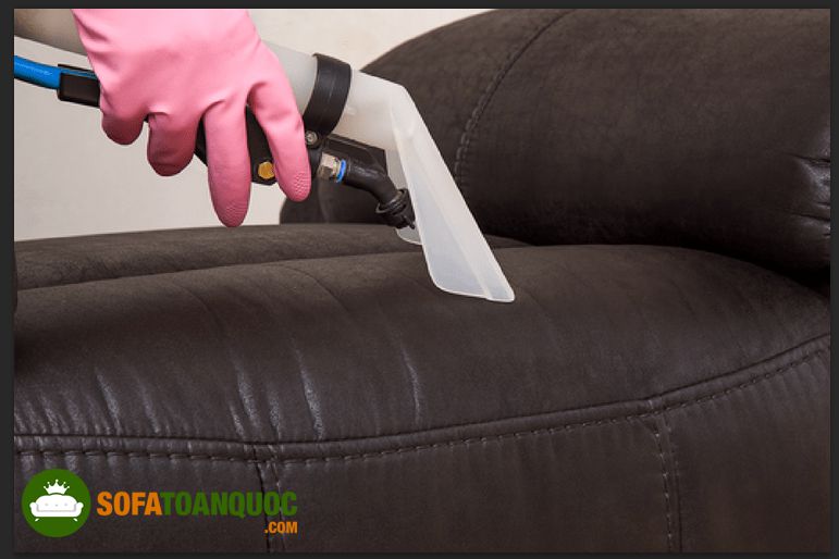 cách giặt ghế sofa da tại nhà