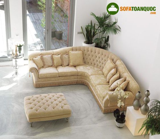 Sofa đơn giản hiện đại vòng cung