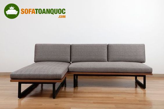sofa không tay vịn dạng góc