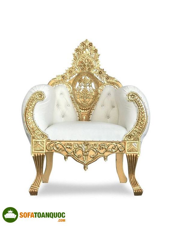 ghế sofa nữ hoàng dát vàng