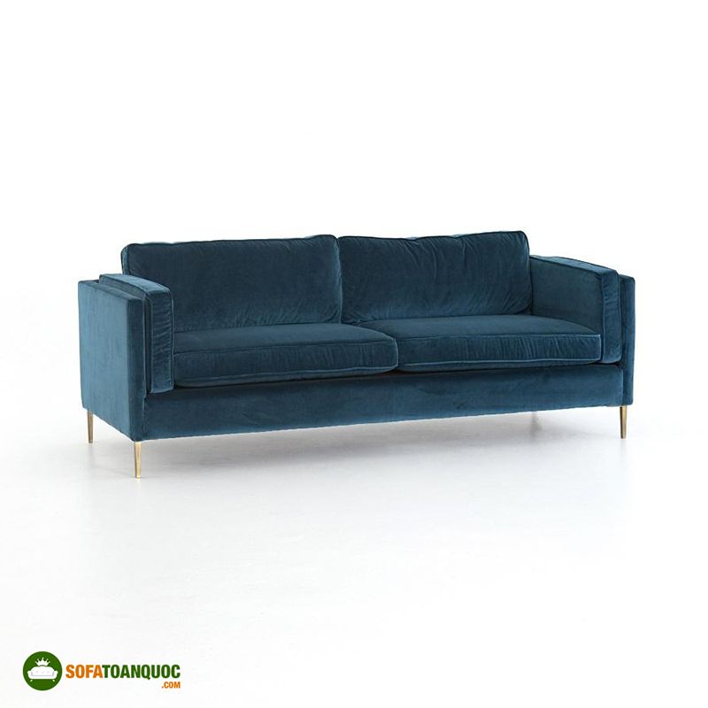 ghế sofa màu xanh cổ vịt