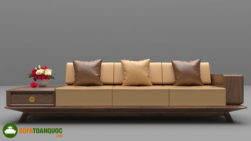 giá bộ bàn ghế sofa gỗ óc chó
