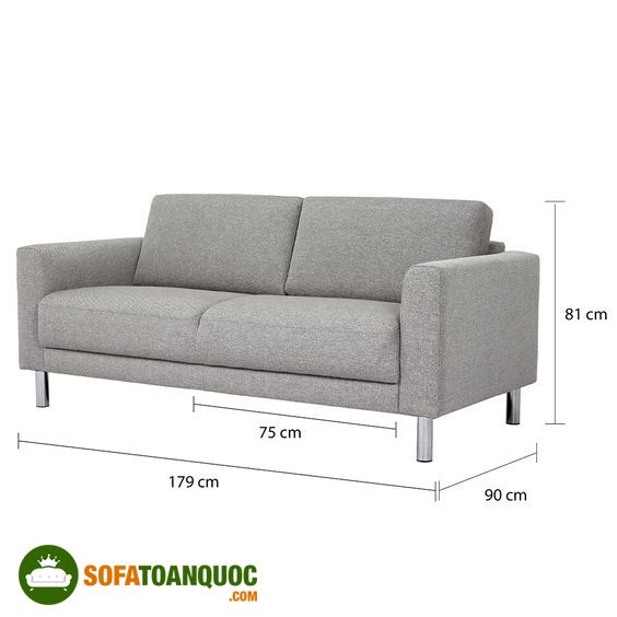 kích thước ghế sofa đôi