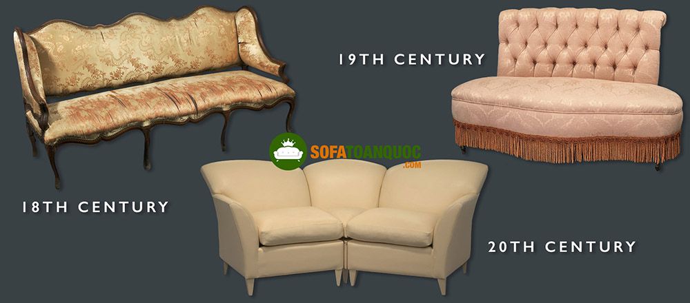 lịch sử phát triển ghế sofa
