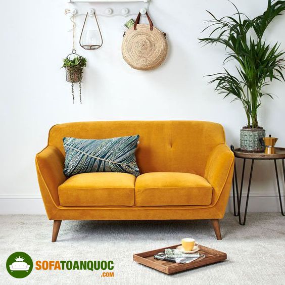 màu ghế sofa màu vàng