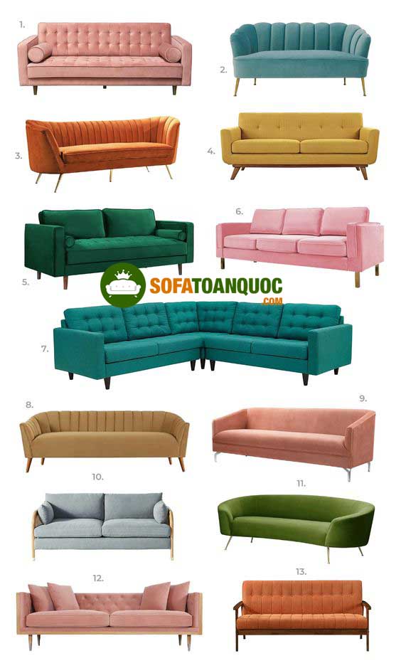 nên chọn sofa màu gì