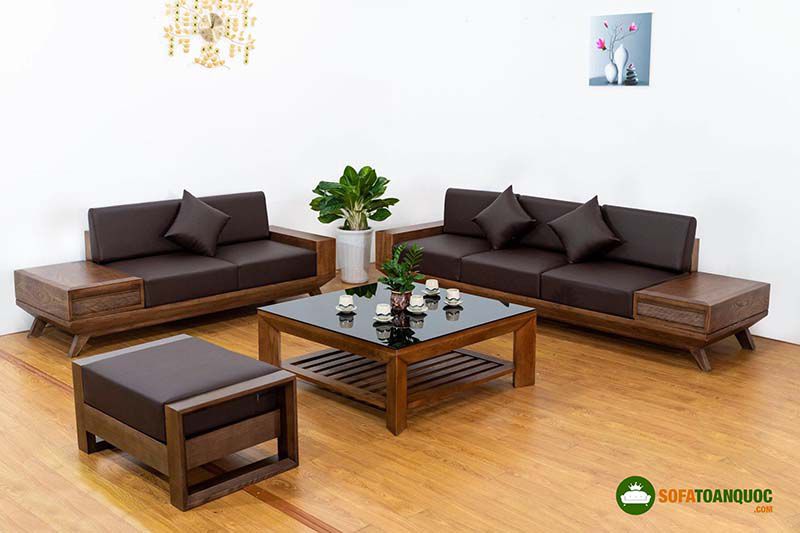 mẫu sofa gỗ tần bì chất lượng