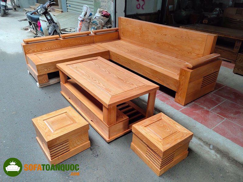 mua bộ bàn ghế sofa gỗ xoan đào