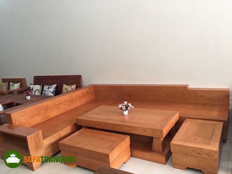 bàn ghế sofa gỗ xoan đào