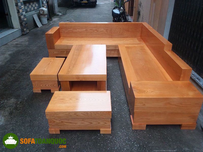 ghế sofa gỗ xoan đào