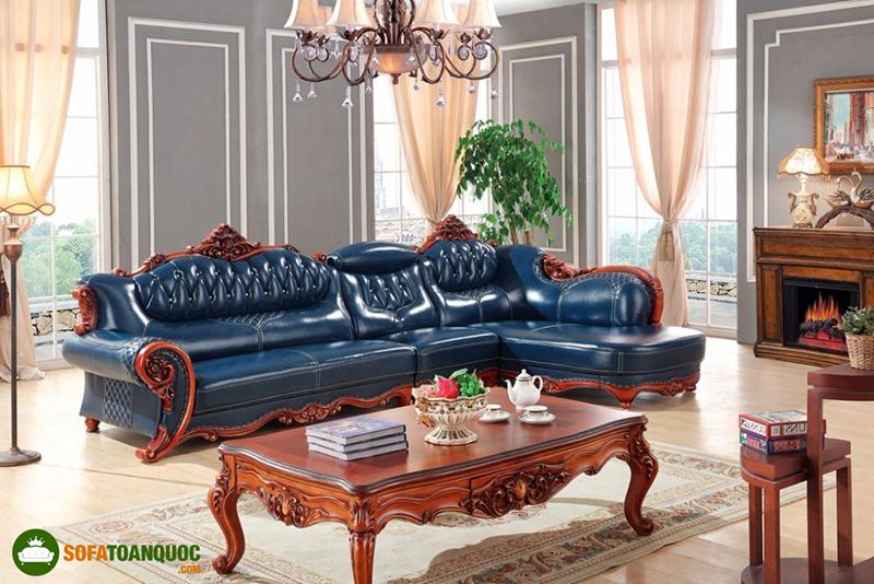 sofa da luxury cao cấp