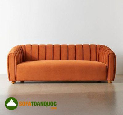 sofa bệt màu cam