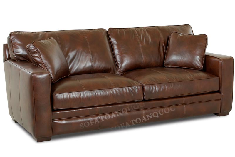 Mẫu ghế sofa đôi văng bọc da mã 48