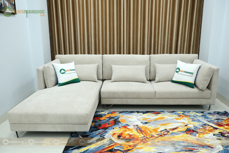 Sofa vải Acacia Bỉ  màu ghi 2900 mã MV03
