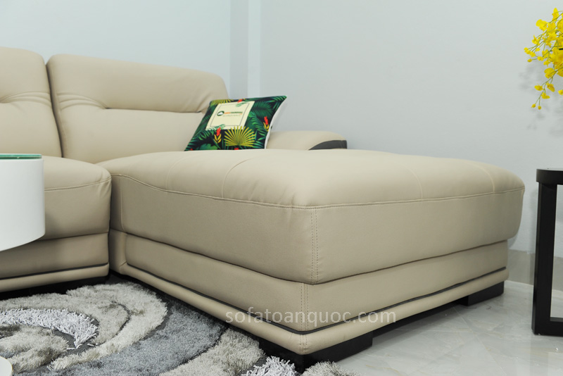 Sofa da nhập khẩu mã QV-1501T 10