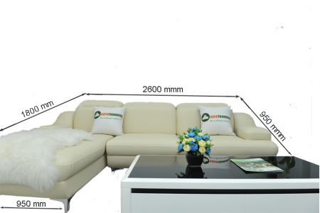 Kích thước sofa da mã sd03p