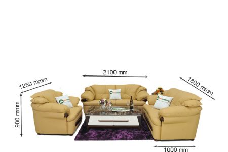 Bộ ghế sofa da thật 100 nhập khẩu mã tq01